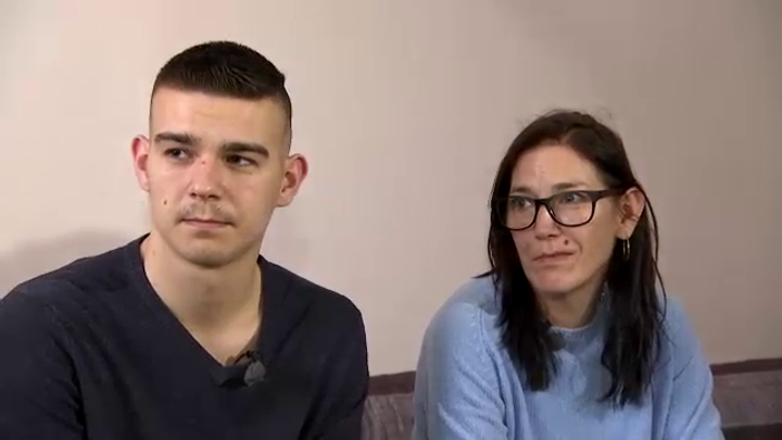 V7N David a mama Frederika